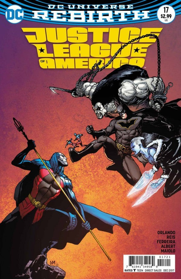 Justice League of America #17 Doug Mahnke Variant