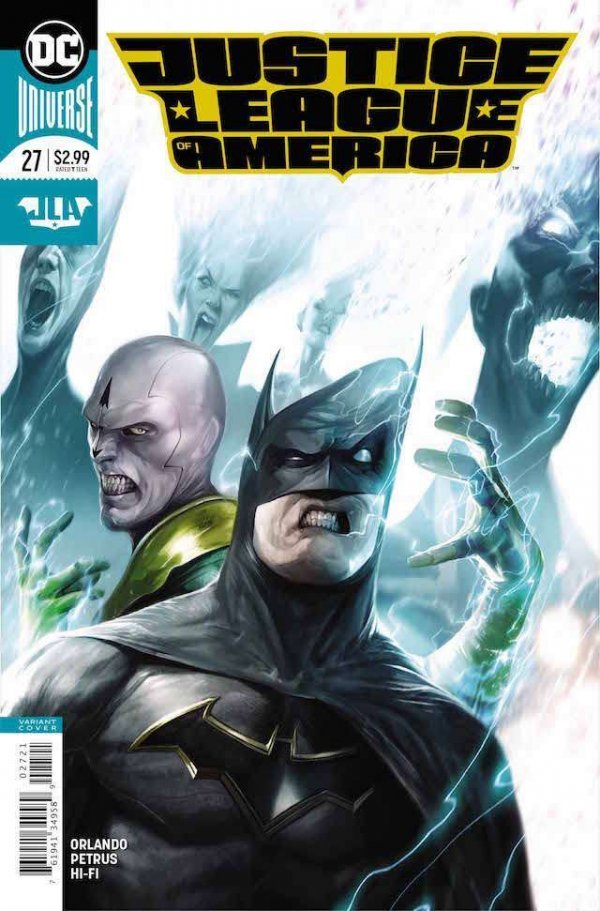 Justice League of America #27 Francesco Mattina Variant