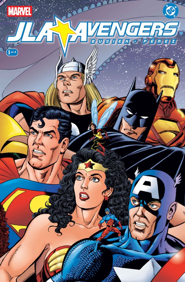 JLA/Avengers #1 Facsimile Edition Foil Wraparound Variant