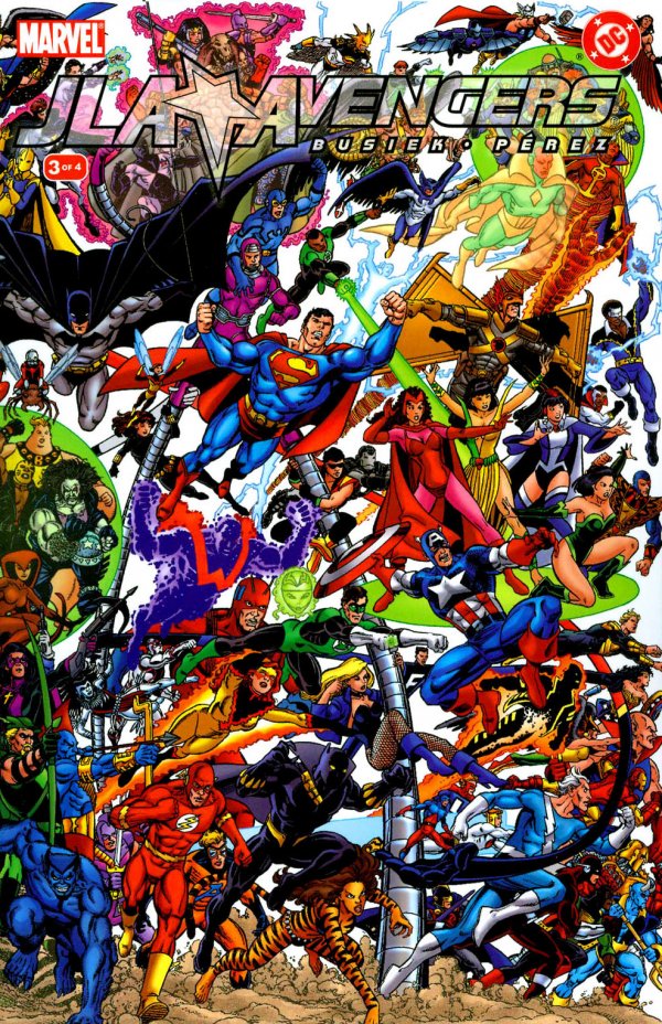 JLA/Avengers #3 Facsimile Edition Wraparound Cover
