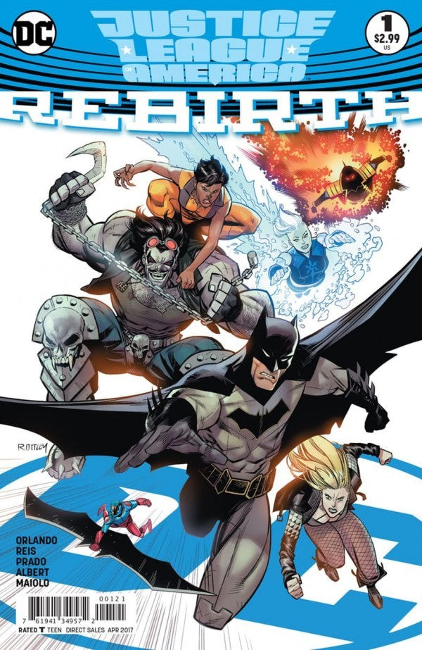 Justice League of America: Rebirth #1 Ryan Ottley Variant