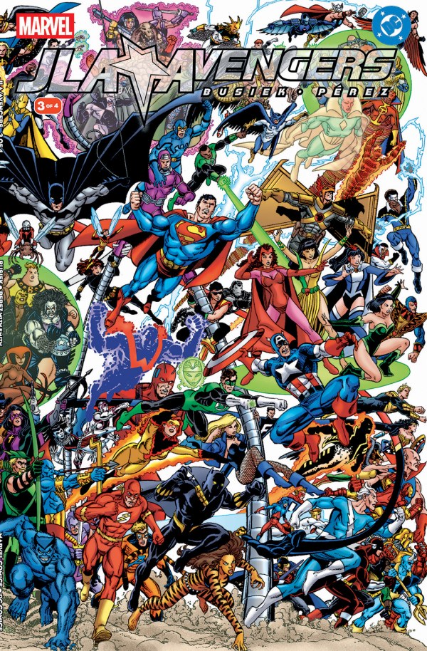 JLA/Avengers #3 Facsimile Edition Foil Wraparound Variant