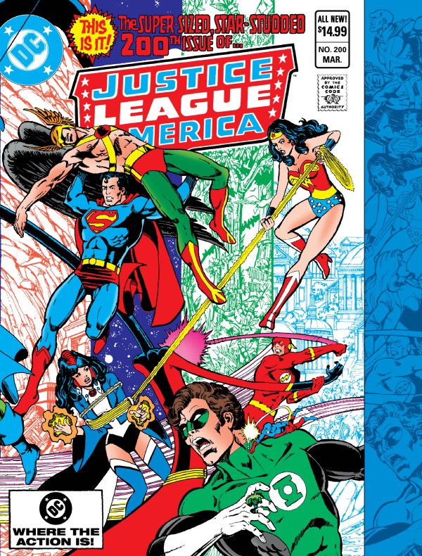 Justice League Of America #200 Facsimile Edition Cover A George Perez