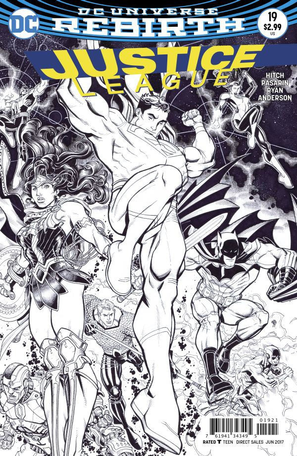 Justice League #19 Nick Bradshaw Variant