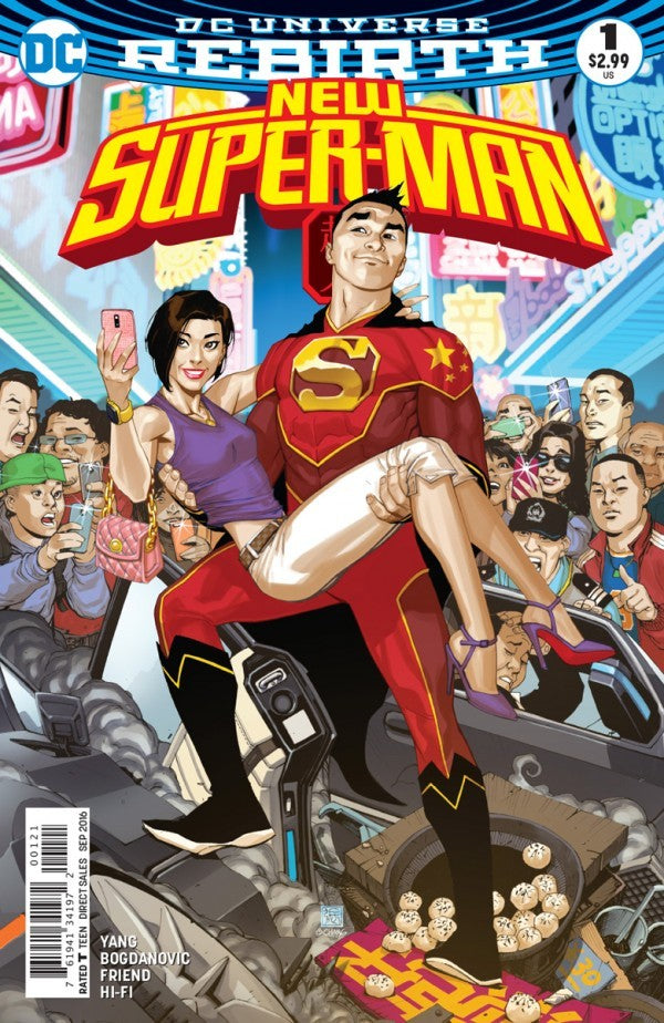 New Super-Man #1 Bernard Chang Variant