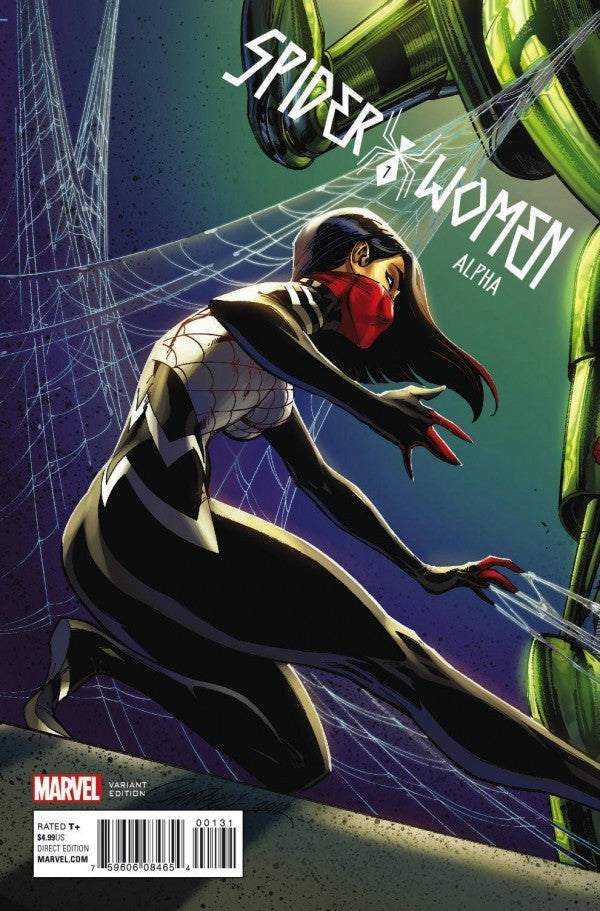 Spider Woman Alpha #1 Campbell Connect A Variant