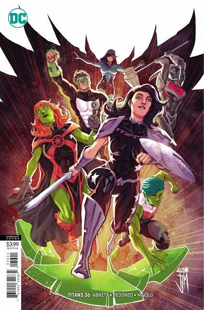 Titans #36 Francis Manapul Variant