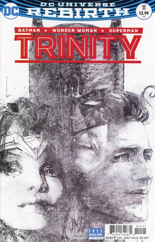 Trinity #11 Bill Sienkiewicz Variant