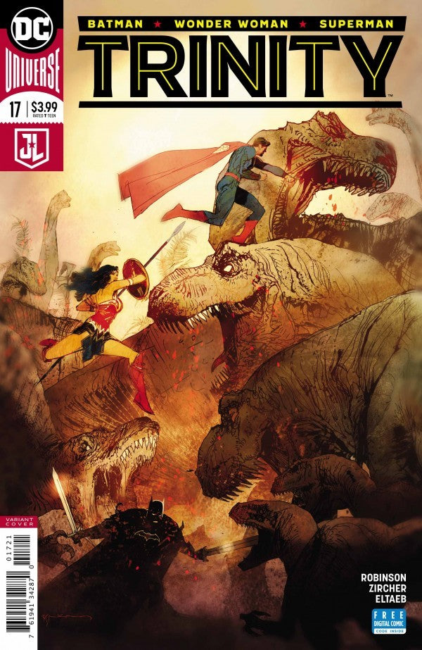 Trinity #17 Bill Sienkiewicz Variant