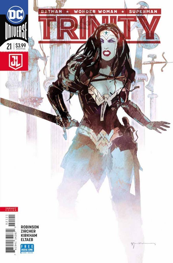 Trinity #21 Bill Sienkiewicz Variant