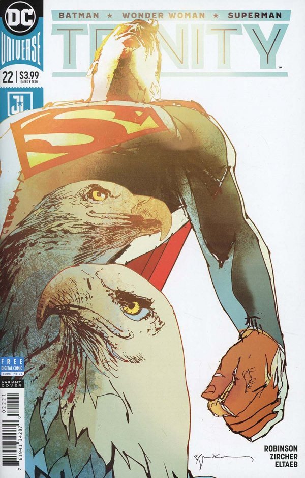 Trinity #22 Bill Sienkiewicz Variant