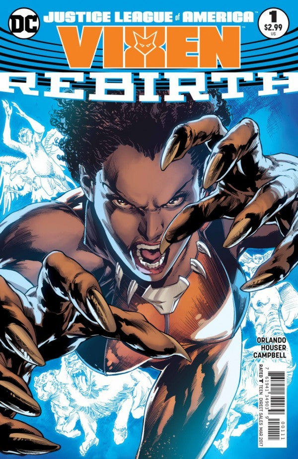 Justice League of America: Vixen – Rebirth #1