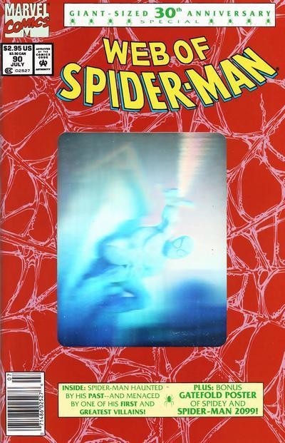 Web of Spider-Man #90 Newsstand Edition