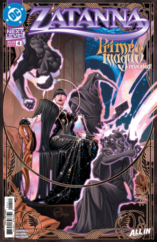 Zatanna #4 Cover A Jamal Campbell